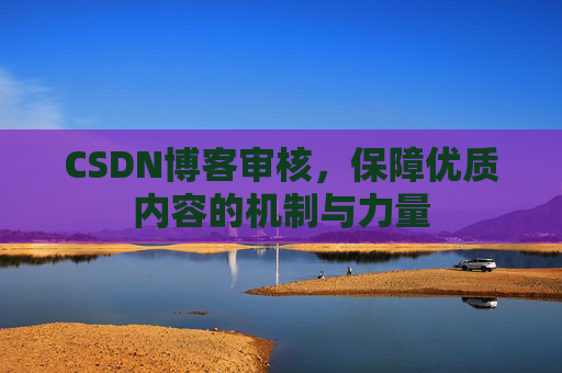 CSDN博客审核,保障优质内容的机制与力量